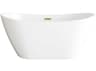 Elegant Lighting Ines 54" Bathtub
