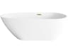 Elegant Lighting Clinton Glossy White Bathtub
