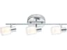 Eglo Salti 3-Light Chrome Track & Rail Light