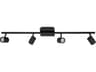 Eglo Vergiano 4-Light Black Cylinder Track & Rail Light