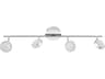 Eglo Acolla 4-Light Chrome Linear Track & Rail Light