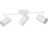 Eglo Calloway 3-Light White Cylinder Track & Rail Light