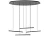 Eglo Lindoza 4-Light Black Linear Pendant