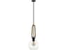 Eglo Roding 1-Light Black Pendant