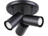 Eglo Calloway 3-Light Black Cylinder Track & Rail Light