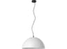 Eglo Rafaelino 1-Light Grey Dome Pendant