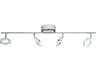 Eglo Naudella 4-Light Chrome Round Track & Rail Light