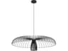 Eglo Champerico 1-Light Black Pendant