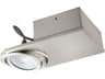 Eglo Brea 1-Light Matte Nickel Round Track & Rail Light