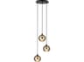 Eglo Lemorieta 3-Light Black Pendant