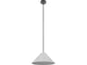 Eglo Alsager 1-Light Black Gray Pendant