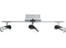 Eglo Bernedo 3-Light Chrome Track & Rail Light