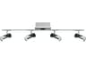Eglo Bernedo 4-Light Chrome Track & Rail Light