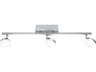 Eglo Cardillio 3-Light Brushed Aluminum Chrome Track & Rail Light