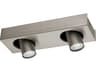 Eglo Robledo 2-Light Matte Nickel Track & Rail Light