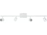 Eglo Vergiano 4-Light White Cylinder Track & Rail Light