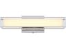 Elegant Lighting Aden 1-Light Chrome Vanity Light