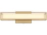 Elegant Lighting Aden 1-Light Satin Gold Vanity Light
