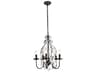 Elegant Lighting Blaise 5-Light Oil Rubbed Bronze Crystal Chandelier