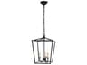 Elegant Lighting Maddox 3-Light Black Candelabra Chandelier