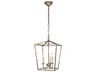 Elegant Lighting Maddox 3-Light Vintage Silver Chandelier