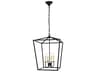 Elegant Lighting Maddox 4-Light Black Chandelier