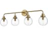 Elegant Lighting Hanson 4-Light Satin Gold Vanity Light