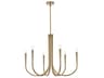 Elegant Lighting Layne 6-Light Gold Chandelier