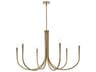 Elegant Lighting Layne 6-Light Gold Chandelier