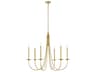 Elegant Lighting Cohen 6-Light Brass Chandelier