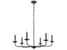 Elegant Lighting Cohen 6-Light Black Chandelier