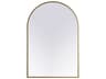 Elegant Lighting Ayra Brass Arch Wall Mirror