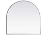 Elegant Lighting Ayra Silver Arch Wall Mirror