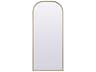 Elegant Lighting Blaire Brass Arch Floor Mirror