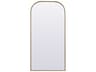 Elegant Lighting Blaire Brass Arch Floor Mirror
