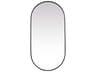 Elegant Lighting Asha Oval Wall Mirror