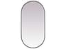 Elegant Lighting Asha Oval Wall Mirror
