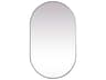 Elegant Lighting Asha Oval Wall Mirror