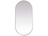 Elegant Lighting Asha Oval Wall Mirror