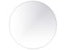 Elegant Lighting Gracin Clear Round Wall Mirror