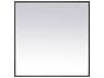 Elegant Lighting Eternity Square Wall Mirror