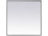 Elegant Lighting Eternity Square Wall Mirror