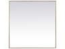 Elegant Lighting Eternity Square Wall Mirror