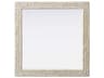 Elegant Lighting Marlowe Linen White Square Wall Mirror