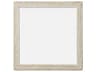 Elegant Lighting Marlowe Linen White Square Wall Mirror
