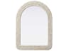 Elegant Lighting Marlowe Linen White Arch Wall Mirror