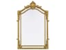 Elegant Lighting Madeline Distressed Gold Leaf Wall Mirror