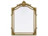 Elegant Lighting Madeline Distressed Gold Leaf Wall Mirror