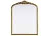 Elegant Lighting Naomi Distressed Antique Brass Wall Mirror