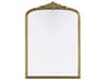 Elegant Lighting Naomi Distressed Antique Brass Wall Mirror